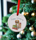 Sprocker Ceramic Circle Decoration
